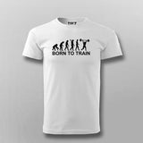 Born to Train gym Evolution Tshirt for men