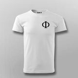 EF Cyrillic T Shiry Logo T Shirt For Men  Online