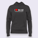 I Love Cats, It's Humans That Annoy Me, Hoodies For Women