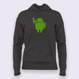Android Mascot Hoodies For Women India