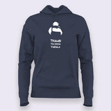 BodySoda Vadivel Funny Tamil Hoodies For Women