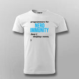 Nerd Immunity T-shirt For Men India