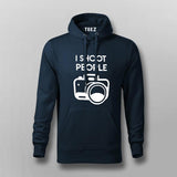I Shoot People Funny Hoodies For Men India