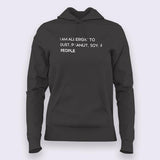 I'm Allergic To People, Introvert Hoodies For Women