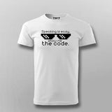 Speaking Is Easy Show Me The Code T-shirt For Men