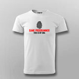 Game Programmer DNA Men's T-Shirt - Coded to Create Worlds
