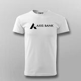Axis Bank Logo T-Shirt For Men