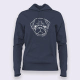 Pug Life  Hoodies For Women