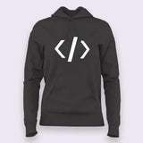 HTML Tag Hoodies For Women India