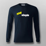 Navi S1mple  Full Sleeve T-Shirt For Men