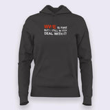 WWE Is Fake But I Still Watch - Wrestling Fan Hoodie