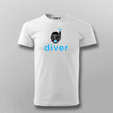 Scuba Diver T-shirt For Men