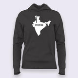 India is Home Hoodies For Women