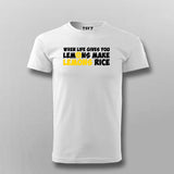 When Life Give You Lemons Make Lemon T-Shirt For Men India