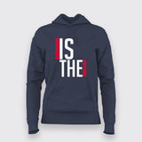 Blockchain Is The Future Women's Hoodie