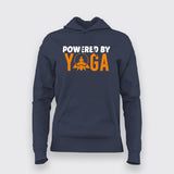 Powered By Yoga Funny Yoga Hoodies For Women