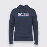Help  Desk Rebooting Computers Since 1961 Hoodies For Women Online India