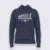 Evolution photographer T-Shirt For Women