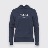 HUSTLE SLOGAN  Hoodies For Women Online India
