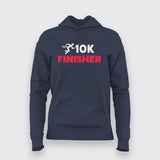 10K Runner Cotton Marathoner Hoodies For Women