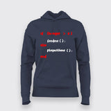If Hungry Feed me Programming Hoodies For Women