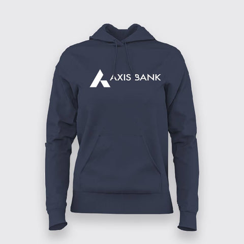 Axis Bank Logo Hoodies For Women Online India