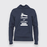 Order At Court Hoodies For Women