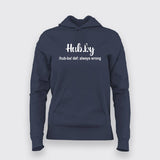 Hub.by Funny T-Shirt For Women