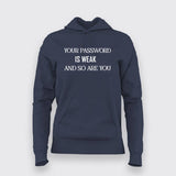 Weak Password Funny T-shirt - Tech Humor