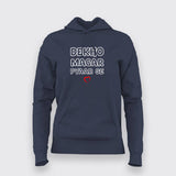 Dekho Magar Pyaar Se Hoodies For Women