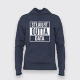 Straight Outta Data T-Shirt For Women
