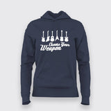 Choose Your Weapon - Guitar Musician Tee