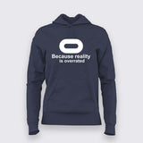Buy this Oculus, Because Reality is overated tshirt from Teez.