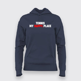 Tennis My Happy Place - Perfect Court Tee