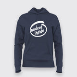 undead inside Hoodies For Women