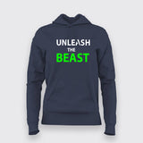 Buy Unleash the Beast Gym Hoodies For Women