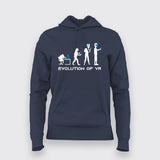 Evolution of Man Virtual Reality T-Shirt For Women