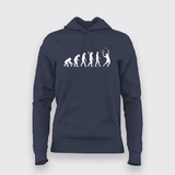 Tennis Evolution Hoodies For Women