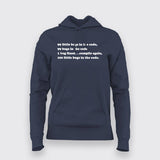 99 Little Bugs In The Code Funny Programming Joke Hoodies For Women