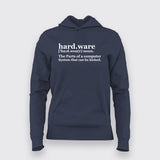 Hardware Definition Geek Chic Women's Hoodie