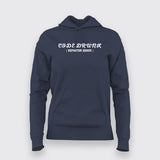 Code Drunk - Refactor Sober funny Programming Hoodie from Teez.