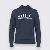 Born to Train gym Evolution Tshirt for Women