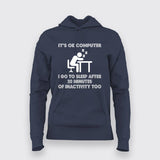It's OK Computer - Relaxed Tech Hoodie