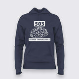 Programming-error hoodie For Women