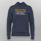 Hard Things in Computer Science  Hoodies For Women