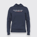 Chuck Norries Writes Code Funny Programming Joke T-Shirt For Women