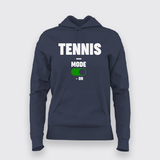 Tennis Mode ON T-Shirt For Women