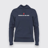 Programmer's Nightmare Bug Hoodie For Women India