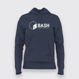 Bash Shell Logo hoodie For Women Online INDIA