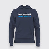 Buy this Video game Gaming Evolution Hoodie for Women.